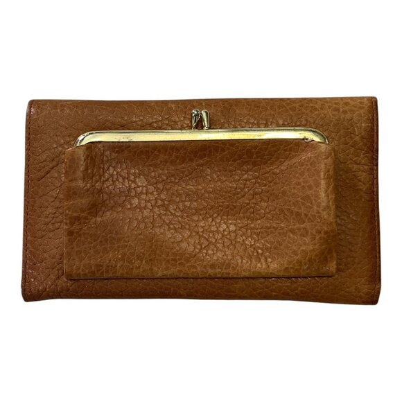 Vintage 1970s–1980s Princess Gardner Full Grain Cowhide Leather Wallet Clutch w/ - Picture 2 of 8